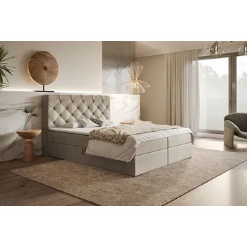 Ložnicová sestava Kontinentální postel 7 box rozměr 120x200 jádro Taštička