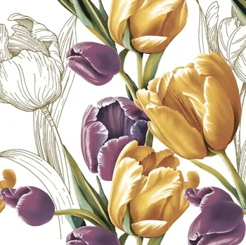 Papírový kapesník Pol-Mak Ubrousky 33 x 33 cm DAISY 20 ks 614221