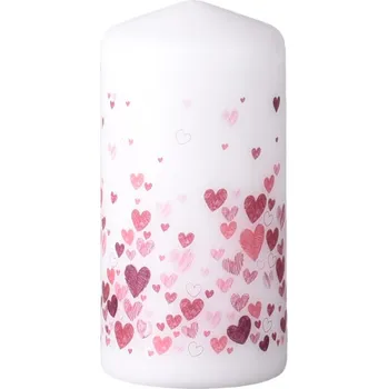 Svíčka Válec 60x120 mm Love You, svíčka 255 gram