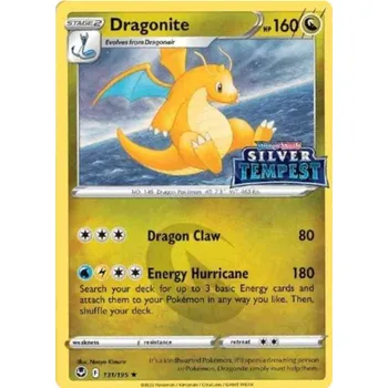Sběratelská karetní hra Dragonite 131/195 - Silver Tempest Stamped