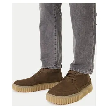 Pracovní obuv Kotníková obuv Clarks Torhill LaceHi 26183474 Khaki 45