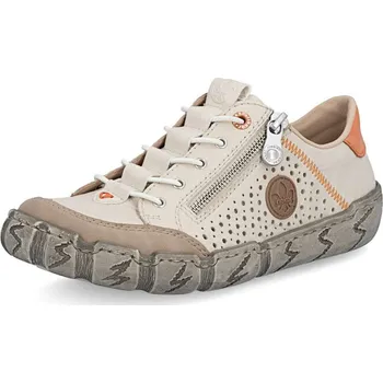 Dámské polobotky Dámské polobotky RIEKER L0355-61 béžová S6 39