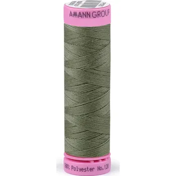 Nit Polyesterové nitě návin 100 m Aspo Amann, střední, 0732 Avocado