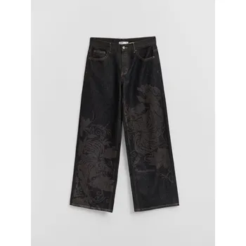 Oblečení a móda Džíny wide leg - 36 - House - šedá - 907II-90J