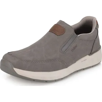 Pánské mokasíny Pánské mokasíny RIEKER 11550-42 šedá S6 45