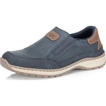 Pánské mokasíny Pánské mokasíny RIEKER 03365-14 modrá S6 43