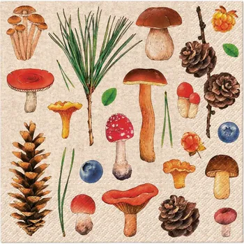 Papírový kapesník Paw Ubrousky PAW Dekor We Care (20ks) Woodland Whimsy 610463