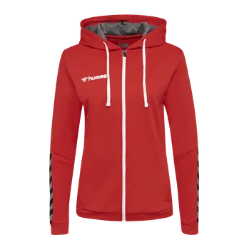 Dámská móda Mikina s kapucí Hummel AUTHENTIC POLY ZIP HOODIE WOMAN 204939-3062 Velikost XS