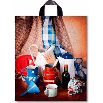 Dárková taška Taška PE igelitová s ušima 40x46 cm (různé motivy potisku)