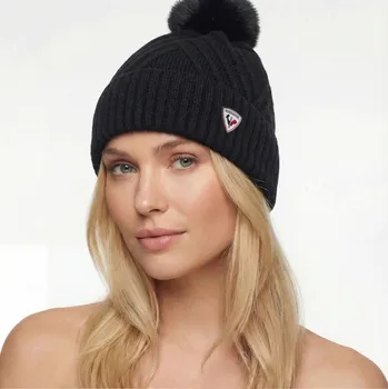 Čepice Zimní čepice ROSSIGNOL W Sara Black Černá