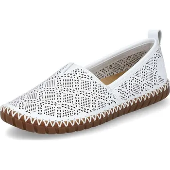 Dámské mokasíny Dámské mokasíny RIEKER M2851-80 bílá S6 41