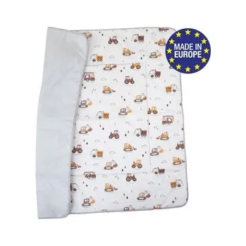 Hrací deka Bomimi HRACÍ deka 120x120, bavlna, oboustranná, malý stavitel