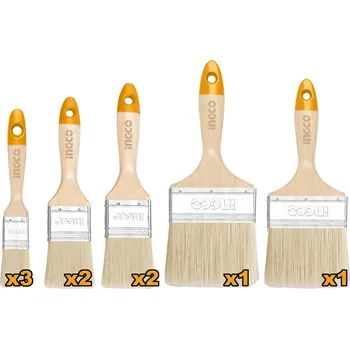 Malířský štětec Ingco CHPTB0114091 Štětec plochý sada 9ks