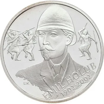 Česká republika. 200 Kč 2002. † Emila Holuba. Běžná kvalita.