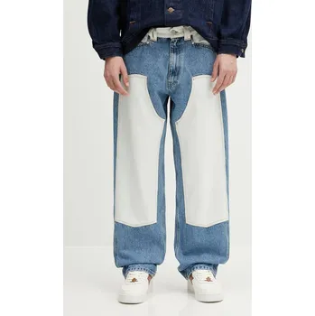 Dámské džíny Džíny Aries Patchwork Western Carpenter Jeans AR3030503 modrá 55X, vel. 31