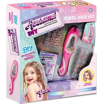 Hračka pro nejmenší Alltoys Hrací set na vlasy s ozdobami