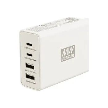 Spínaný síťový napájecí adaptér 100W, 2x USB-C, 2x USB-A