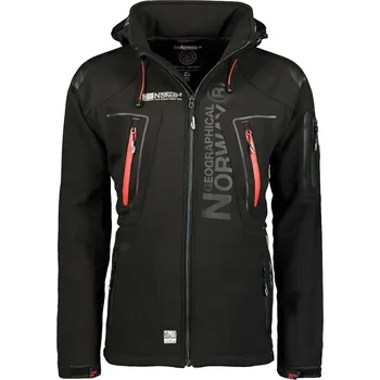 Pánská softshellová bunda GEOGRAPHICAL NORWAY bunda pánská TECHNO softshell XL černá