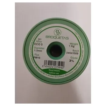 Páječka CÍN 1,5mm 1000g Sn99Cu0,7Ag0,3 FLUX PW-15 PBFREE