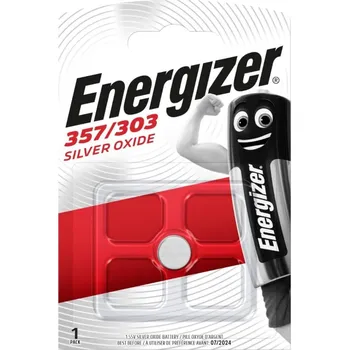 Elektronika Energizer 357/303 Silver Oxide 138mAh 1ks E300784002