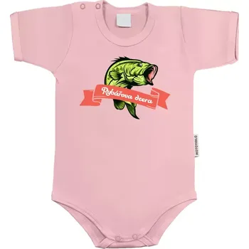 Kojenecký body Dětské body s krátkým rukávem Rybářova dcera