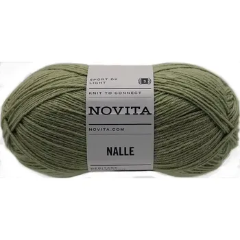Příze Novita Nalle 3161 Šalvějová (Ponožková příze Nalle Sage)