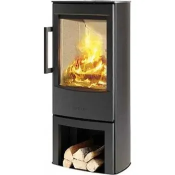 Krbová kamna Hwam Wiking Miro 4+ se zásobníkem černá