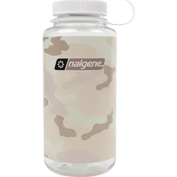 Láhev Láhev Nalgene Wide Mouth Camo Print 1000 ml Barva: bílá