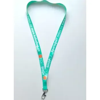 Koloshop klíčenka na krk zelená