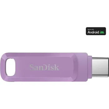 USB flash disk SanDisk Flash Disk 512GB Ultra Dual Drive Go, USB-C 3.2, fialová SDDDC3-512G-G46L