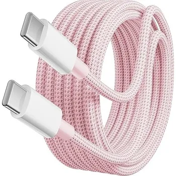 Nabíjecí kabel USB-C Txtcu růžový