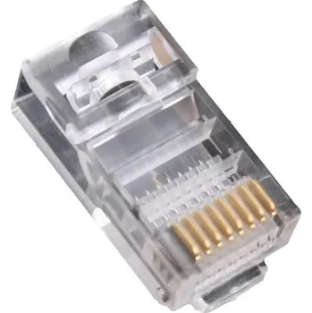 Síťový konektor EuroLan konektor UTP RJ45, Cat.5e, 8p8c, pozlacený