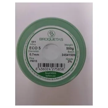 Páječka CÍN 0,7mm 500g Sn99Cu0,7Ag0,3 FLUX PW-15 PBFREE