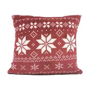 Vánoční povlak na polštář NORDICO 40x40 cm červený