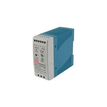 spínaný zdroj Spínaný zdroj na DIN lištu 60W, 12V/5A DC (cs, Mean Well)