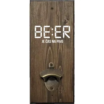Otvírák Nástěnný otvírák BEER - je čas na pivo