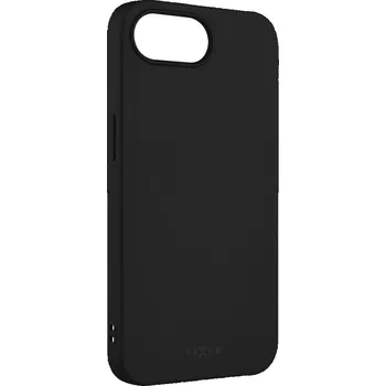 Zadní pogumovaný kryt FIXED Story pro Apple iPhone 16e, černý