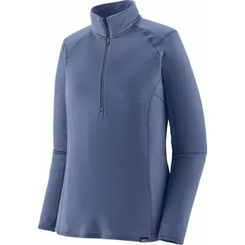Dámská mikina Patagonia Mikina Cap Thermal Weight Zip-Neck Pullover dámská Velikost: L / Barva (vzor): current blue