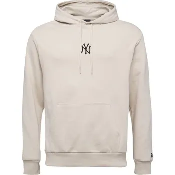 Pánská mikina Pánská mikina New Era NEW YORK YANKEES MLB LEAGUE ESSENTIAL MIDI S Béžová, Černá