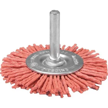 Drátěný kartáč Makita kotoučový kartáč z nylonu,hrubý,válcová stopka,100mm (D-45602)