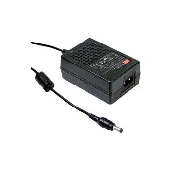 Spínaný síťový napájecí adaptér 36W, 24V/1,5A DC, souosý konektor 5,5/2,1mm, vnitřní plus, stabilizovaný