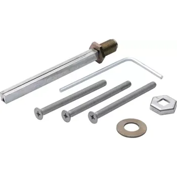 Stavebniny Sada čtyřhranu klika-madlo 8x100mm M12 HOPPE pro dveře 62-67mm pro kování koule - klika