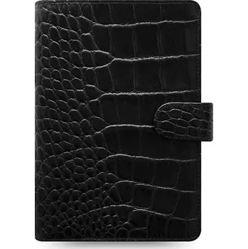 Diář Filofax Filofax Classic Croc - osobní / černá 610606