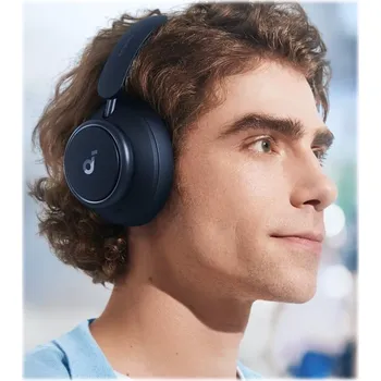 Sluchátka Bluetooth sluchátka Anker soundcore Space Q45 modrá