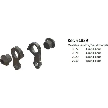 rám kola MMR patka rámu Road - Grand tour