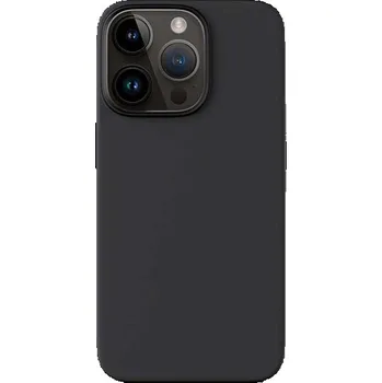 Telefonní příslušenství Epico Mag+ Silicone Case for iPhone 15 - MagSafe compatible - černá
