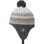 Dětská pletená merino čepice Kama BW110 šedá obvod hlavy 50-56 cm