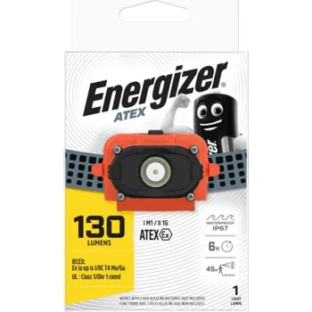 Čelovka Energizer čelová svítilna - ATEX Headlight 3AAA LED 130lm