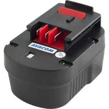 Elektronika Avacom Náhradní baterie BLACK & DECKER A1712 Ni-Mh 12V 3000mAh, články PANASONIC