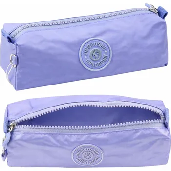 Penál LEAN Školní penál Organizér Jedna přihrádka Modrý 21.5cm